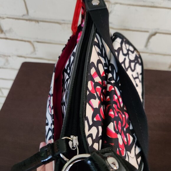 Vintage Coach Poppy Graffitti Flowered Shoulder Bag Purse - Picture 9 of 15